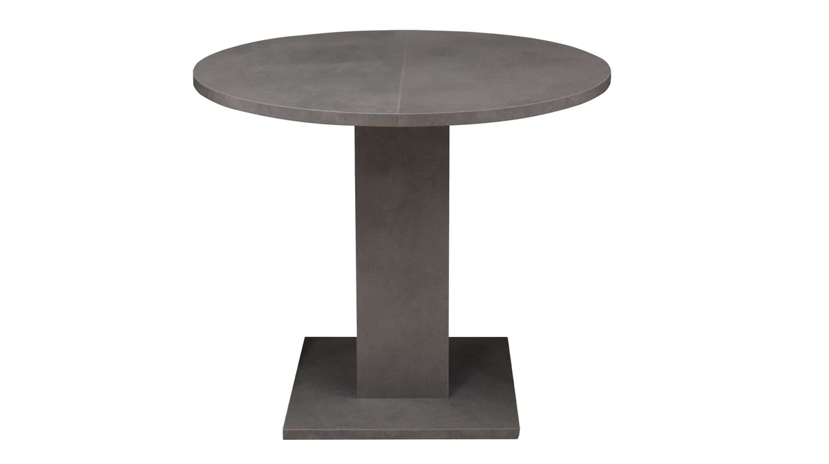 Bild 1 von Esstisch rund ausziehbar 90 cm graphit - TAP