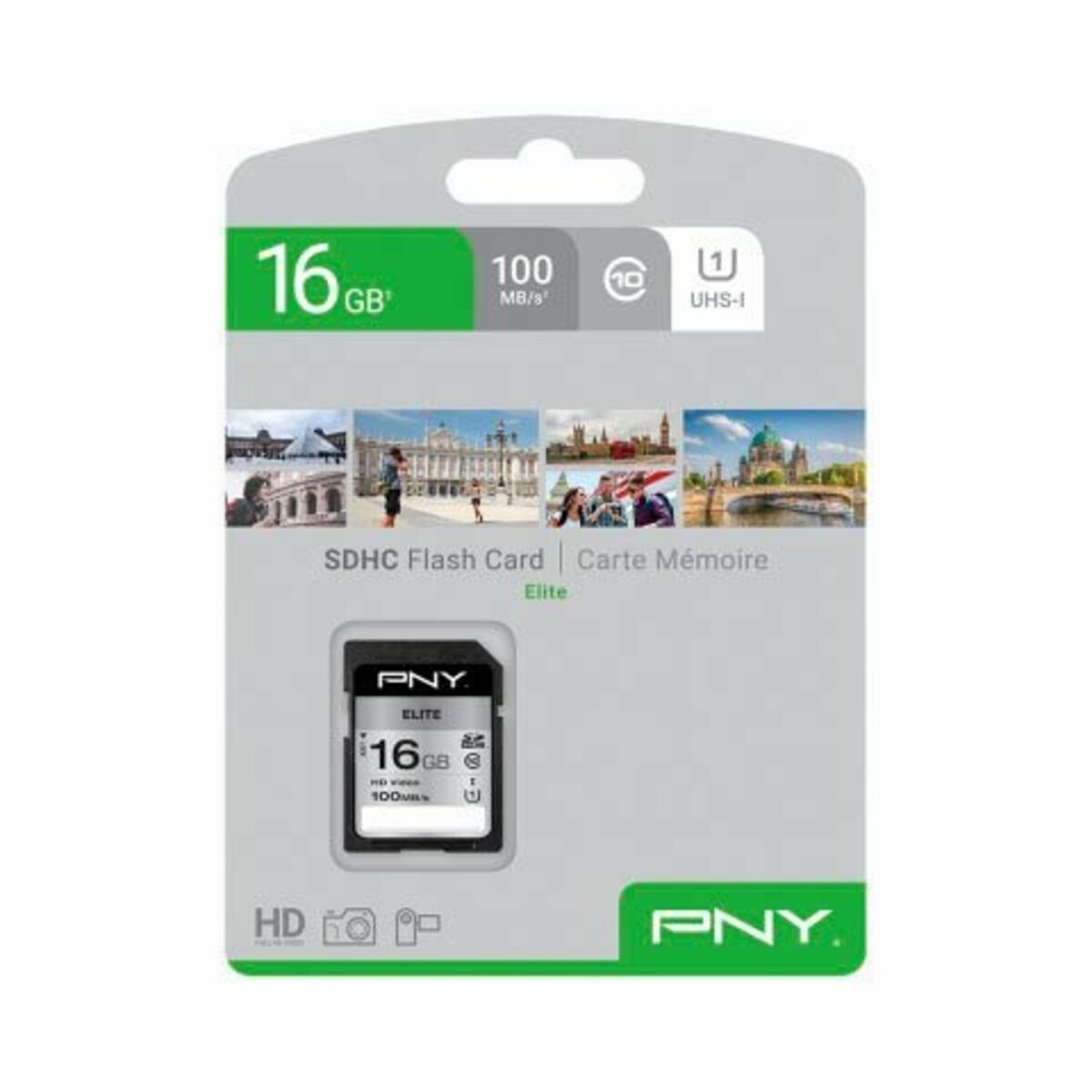Bild 1 von PNY Elite Speicherkarte (16 GB, UHS Class 1)