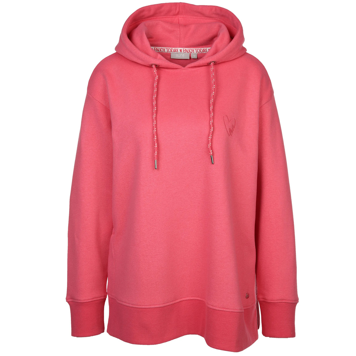 Bild 1 von Damen Sweatshirt mit Kapuze
                 
                                                        Pink