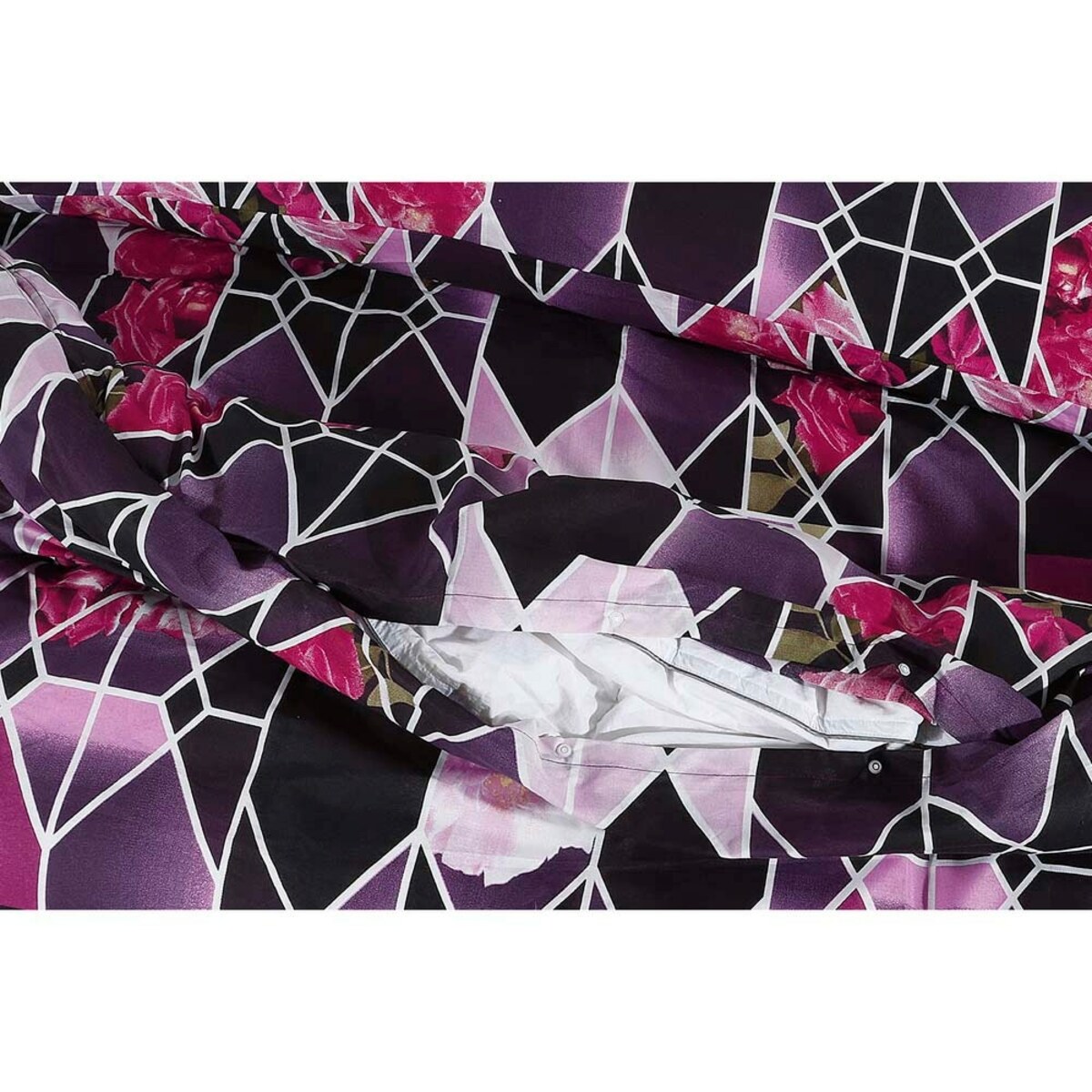 Bild 1 von Bettwäscheset, Lila, 200x200