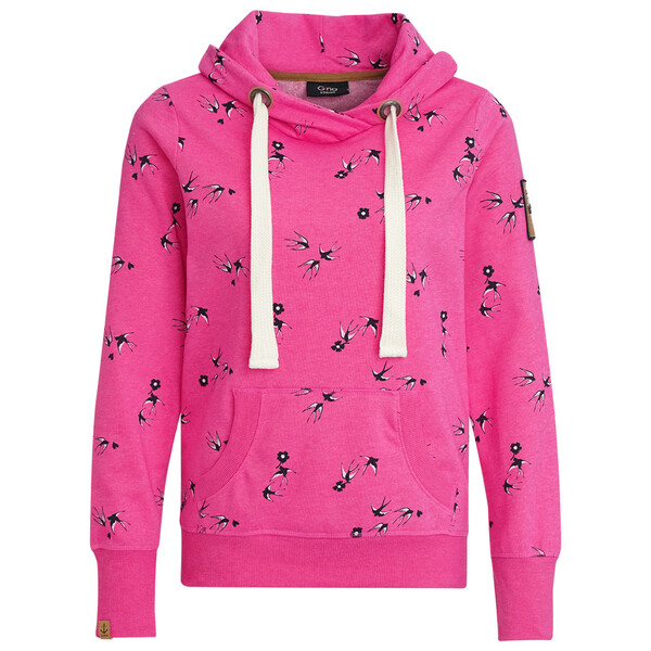 Bild 1 von Damen Sweatshirt mit Schwalben-Allover PINK