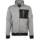 Bild 1 von Herren Strickfleece Arbeitsjacke
                 
                                                        Grau