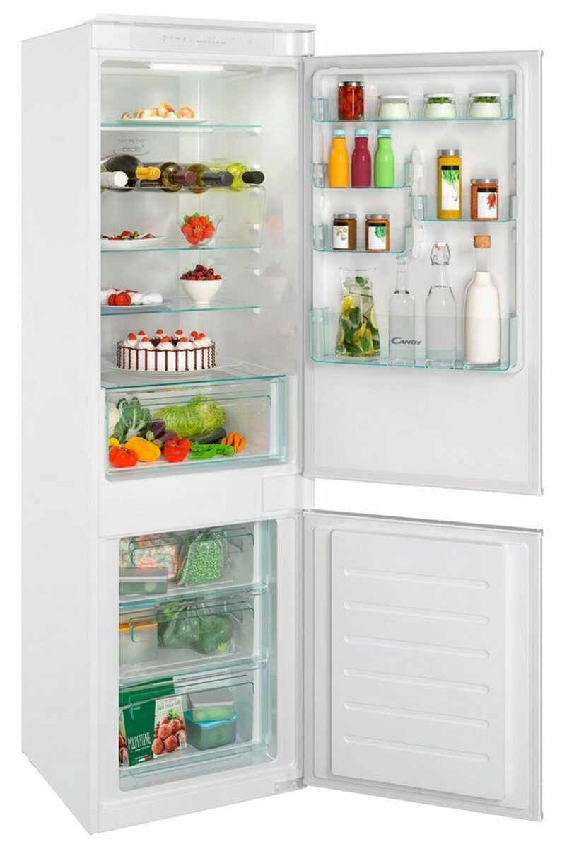 Bild 1 von Candy Einbaukühlgefrierkombination CBT3518FW, 177,2 cm hoch, 54 cm breit