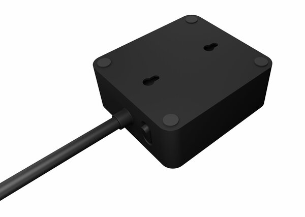 Bild 3 von IB-MPS2220B-CH, Doppelsteckdose mit Ein/Ausschalter, 2x USB Type-A (5V 2.4A p. Port) 1x USB Type-C (