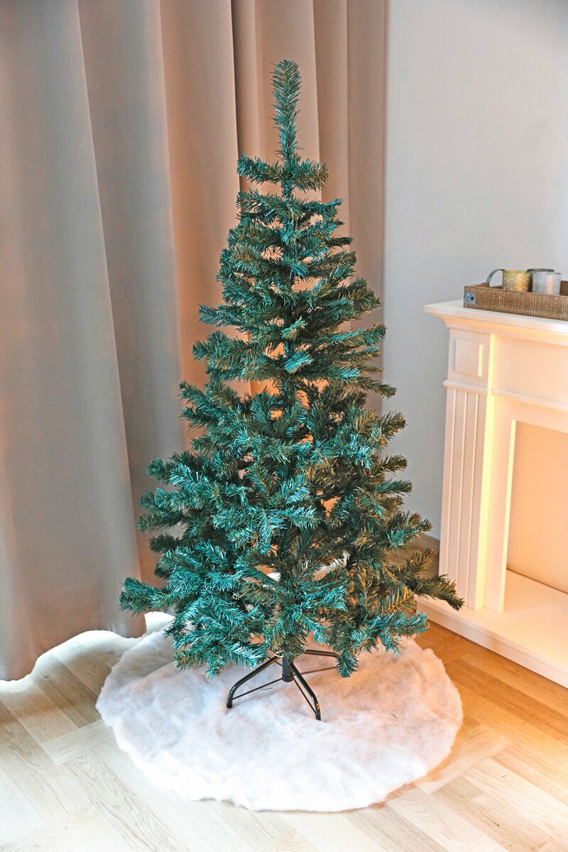 Bild 1 von Weihnachtsbaumdecke 'Schnee' aus Vlies