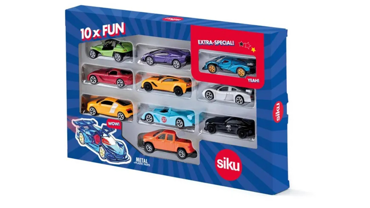 Bild 1 von SIKU 0450 - 10er Set Sportwagen