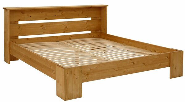 Bild 1 von Home affaire Bett Katryn, aus Massivholz, Beige