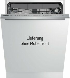 Grundig vollintegrierbarer Geschirrspüler, GNVP4540B 7672701677, 15 Maßgedecke