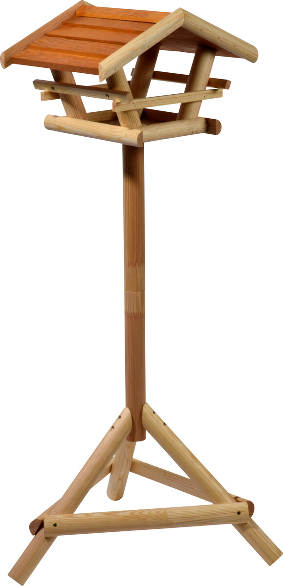 Bild 2 von dobar Vogelfutterhaus "Berni" mit Ständer, Bernstein