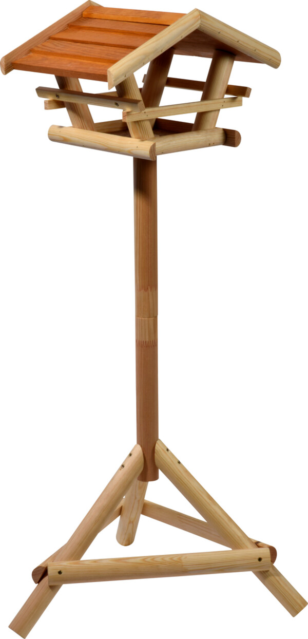 Bild 2 von dobar Vogelfutterhaus "Berni" mit Ständer, Bernstein