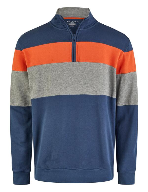 Bild 1 von Bexleys man - Sweat Troyer mit Colorblock