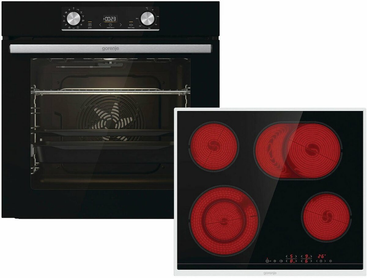 Bild 1 von GORENJE Backofen-Set Steam Set, mit 1-fach-Teleskopauszug