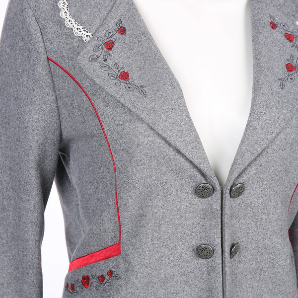 Bild 3 von Damen Trachtenblazer aus Flanell
                 
                                                        Grau
