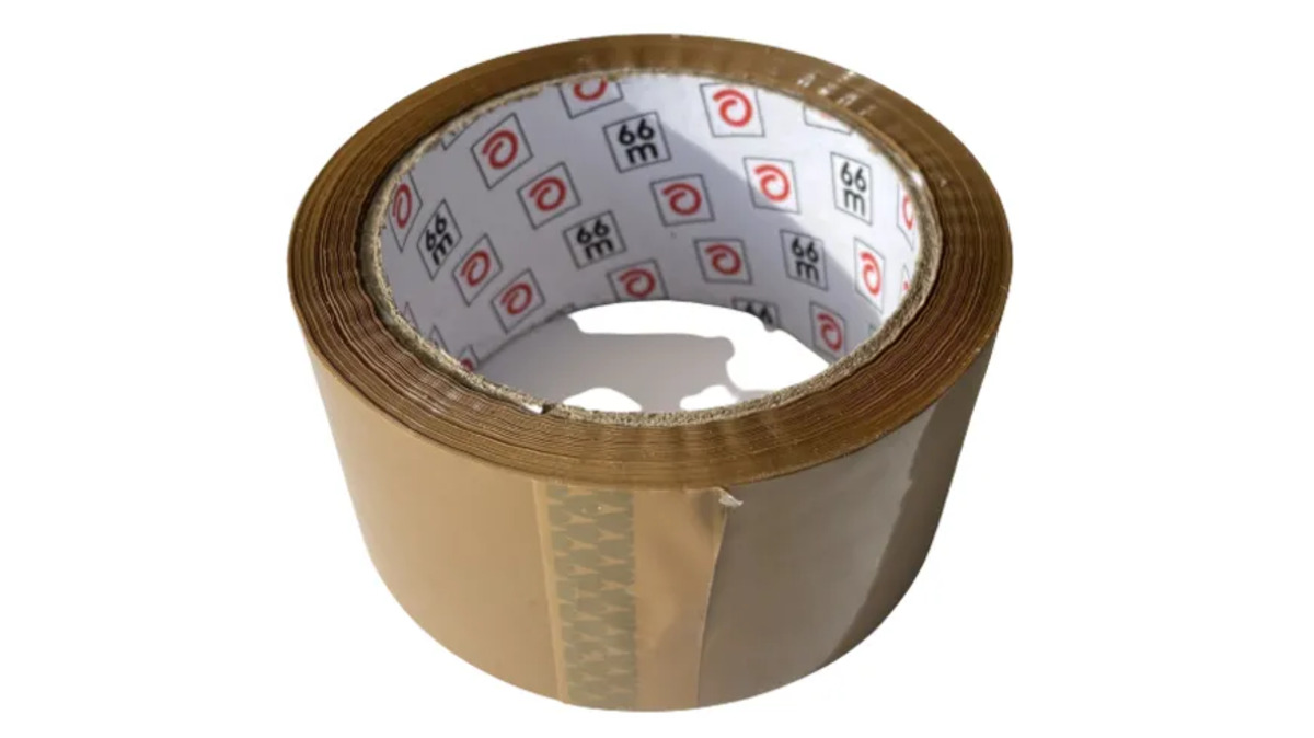 Bild 1 von Klebeband braun 66m x 50mm - leise ablaufend