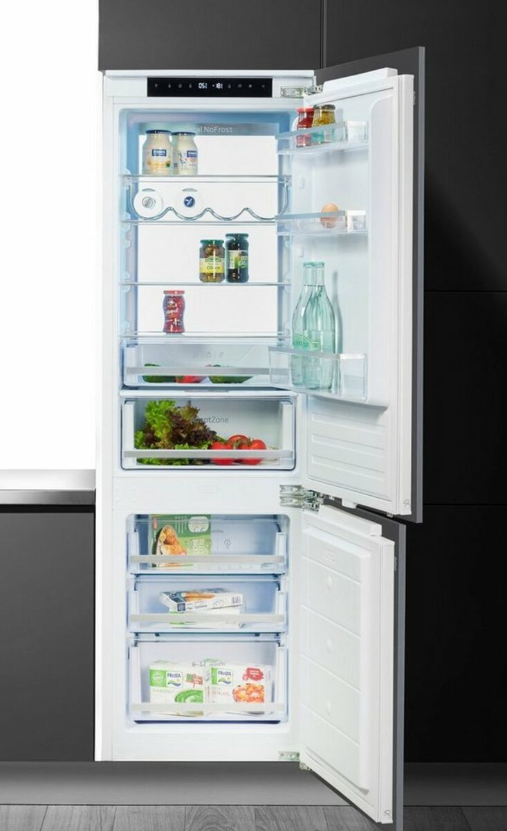 Bild 1 von Amica Einbaukühlgefrierkombination EKGCX 387 955, 176,9 cm hoch, 55,6 cm breit