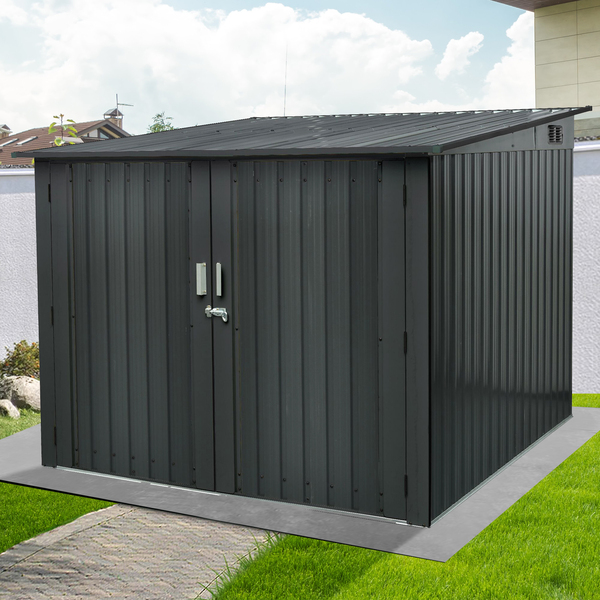 Bild 3 von Green Yard Fahrradgarage-/Fahrradhaus-/Fahrradbox Metall ca. 204x206x163cm