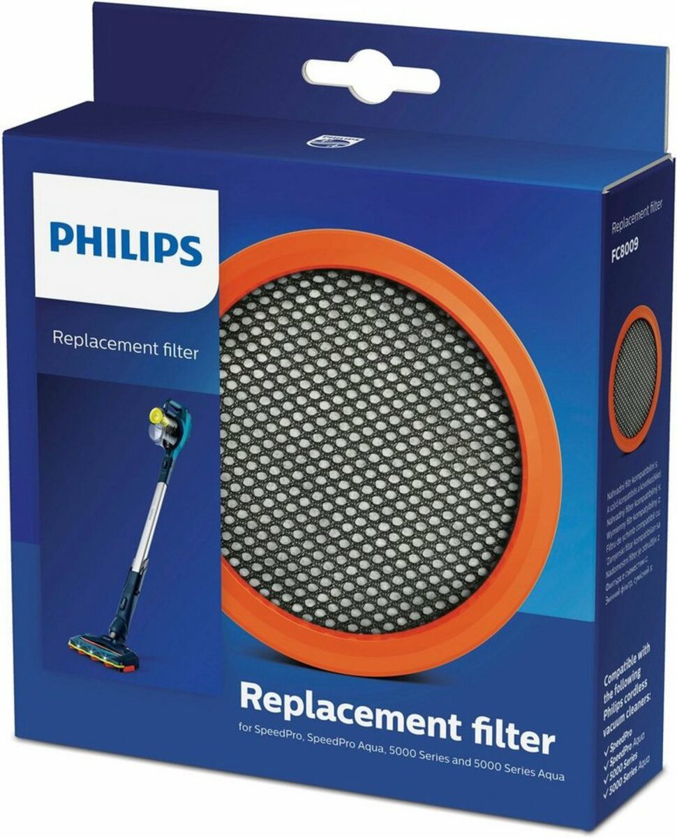 Bild 1 von Philips Ersatzfilter FC8009/01, Zubehör für SpeedPro (Aqua) und 5000 Series (Aqua): FC6721-FC6729