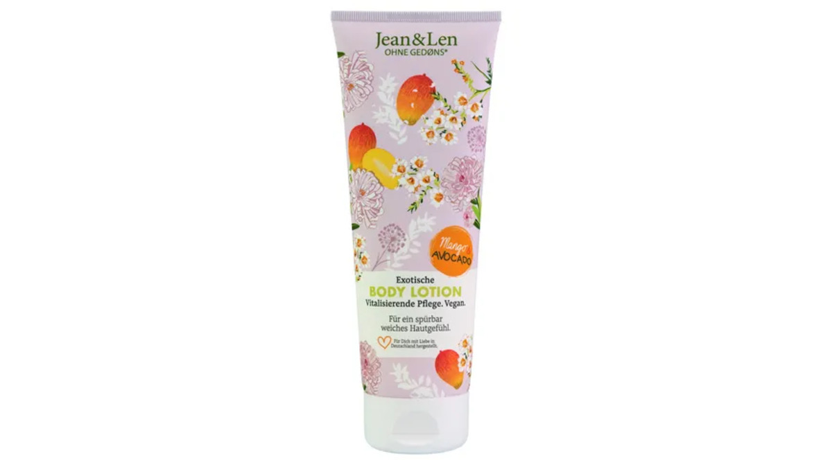 Bild 1 von Jean&Len Exotische Bodylotion Mango & Avocado