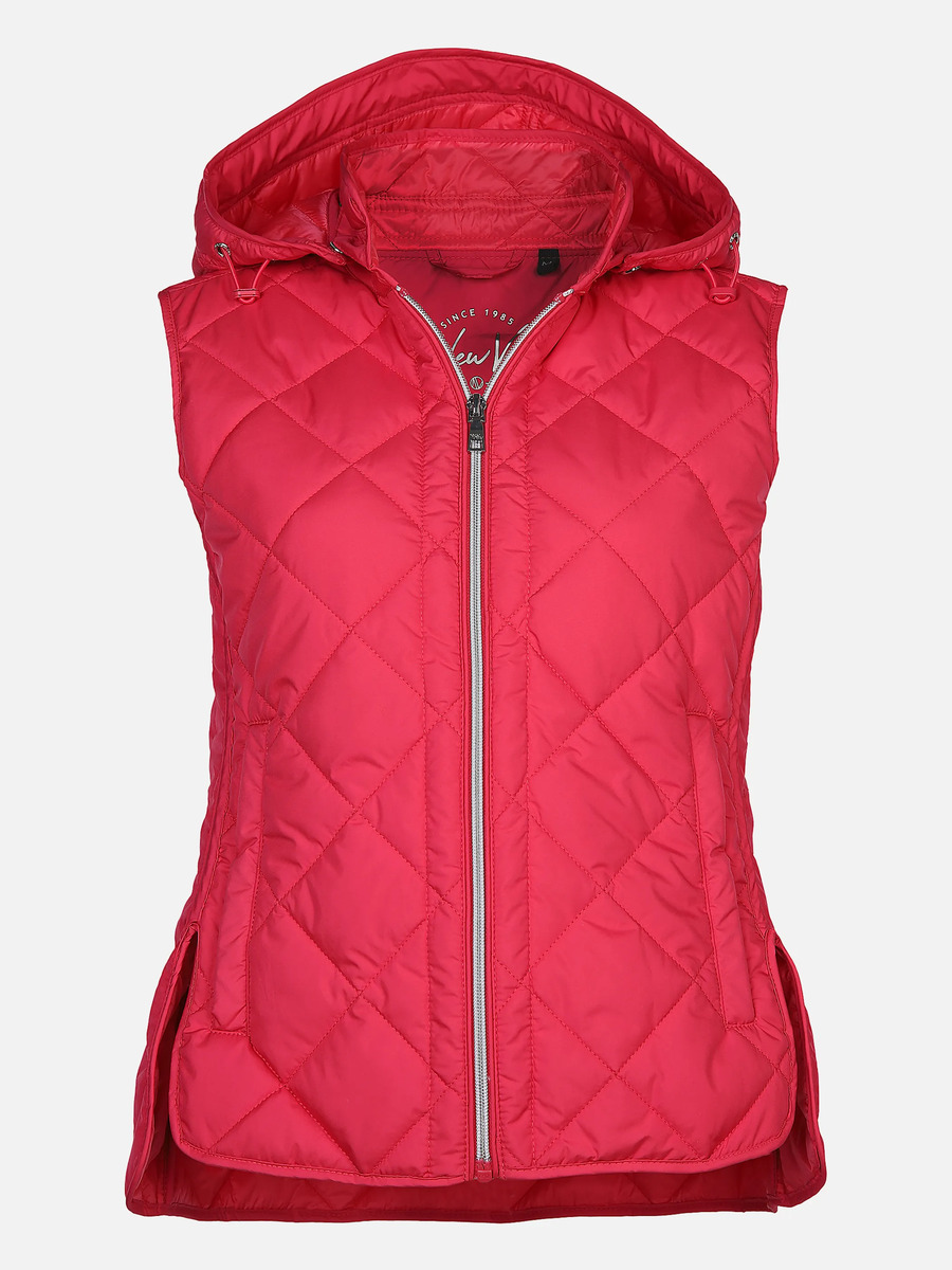 Bild 1 von Damen Steppweste mit Kapuze
                 
                                                        Pink
