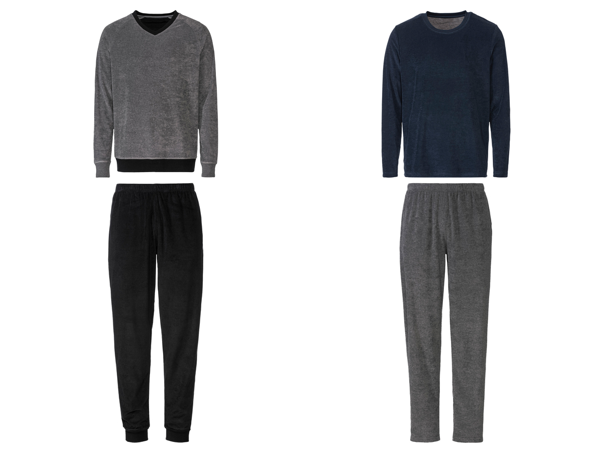 Bild 1 von LIVERGY® Herren Frottee-Pyjama mit hohem Baumwollanteil