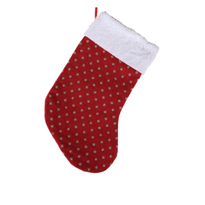 Weihnachts-Socke Filz/Stoff