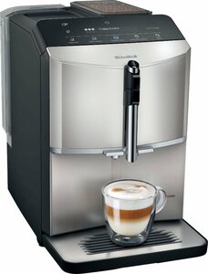 SIEMENS Kaffeevollautomat TF303E07, Inox silver metallic