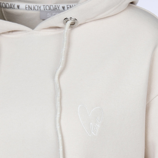 Bild 4 von Damen Sweatshirt mit Kapuze
                 
                                                        Beige