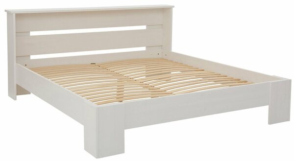 Bild 1 von Home affaire Bett Katryn, aus Massivholz, Weiß