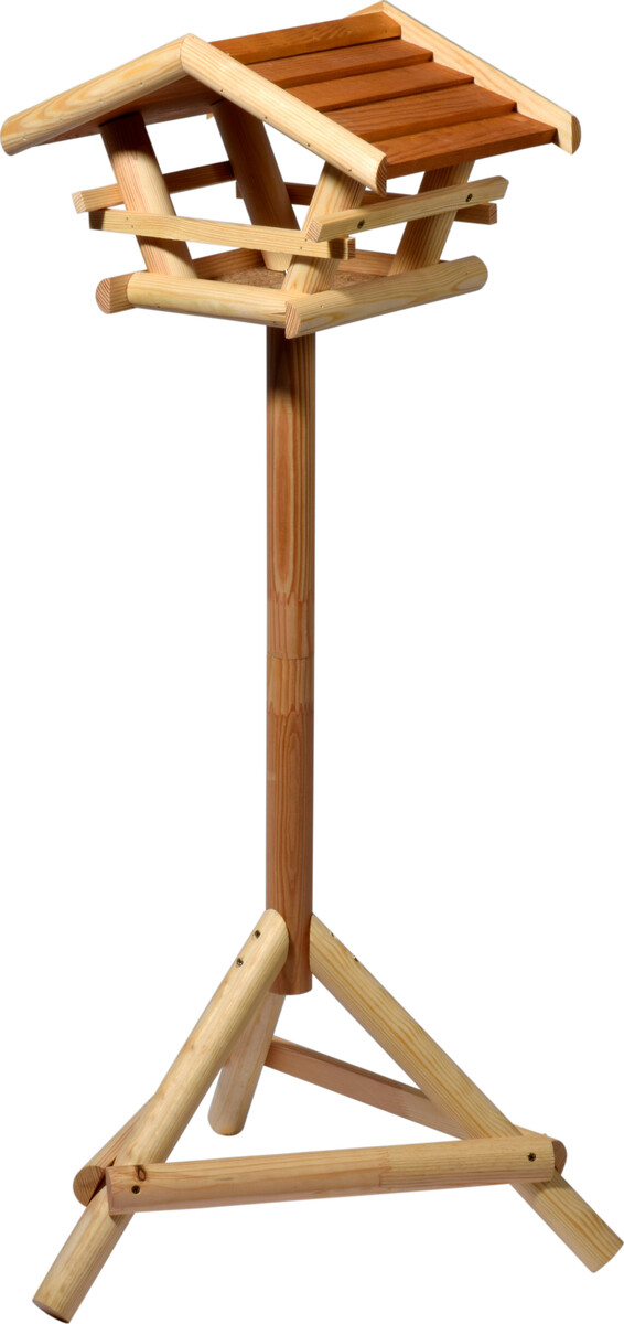 Bild 1 von dobar Vogelfutterhaus "Berni" mit Ständer, Bernstein