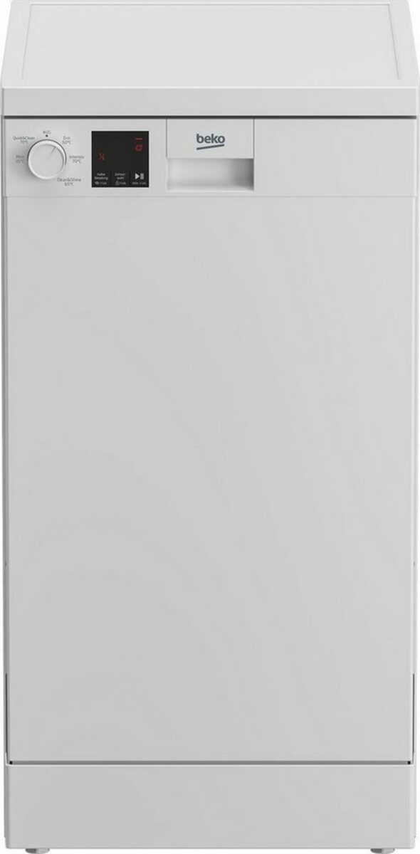 Bild 1 von BEKO Standgeschirrspüler, DFS05021W 7668901635, 11,9 l, 10 Maßgedecke