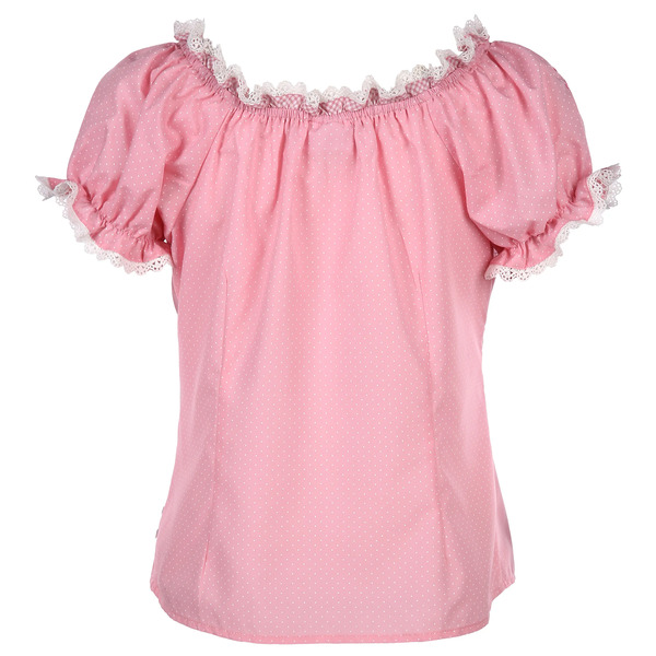 Bild 2 von Damen Trachtenbluse mit Stickerei
                 
                                                        Rosa
