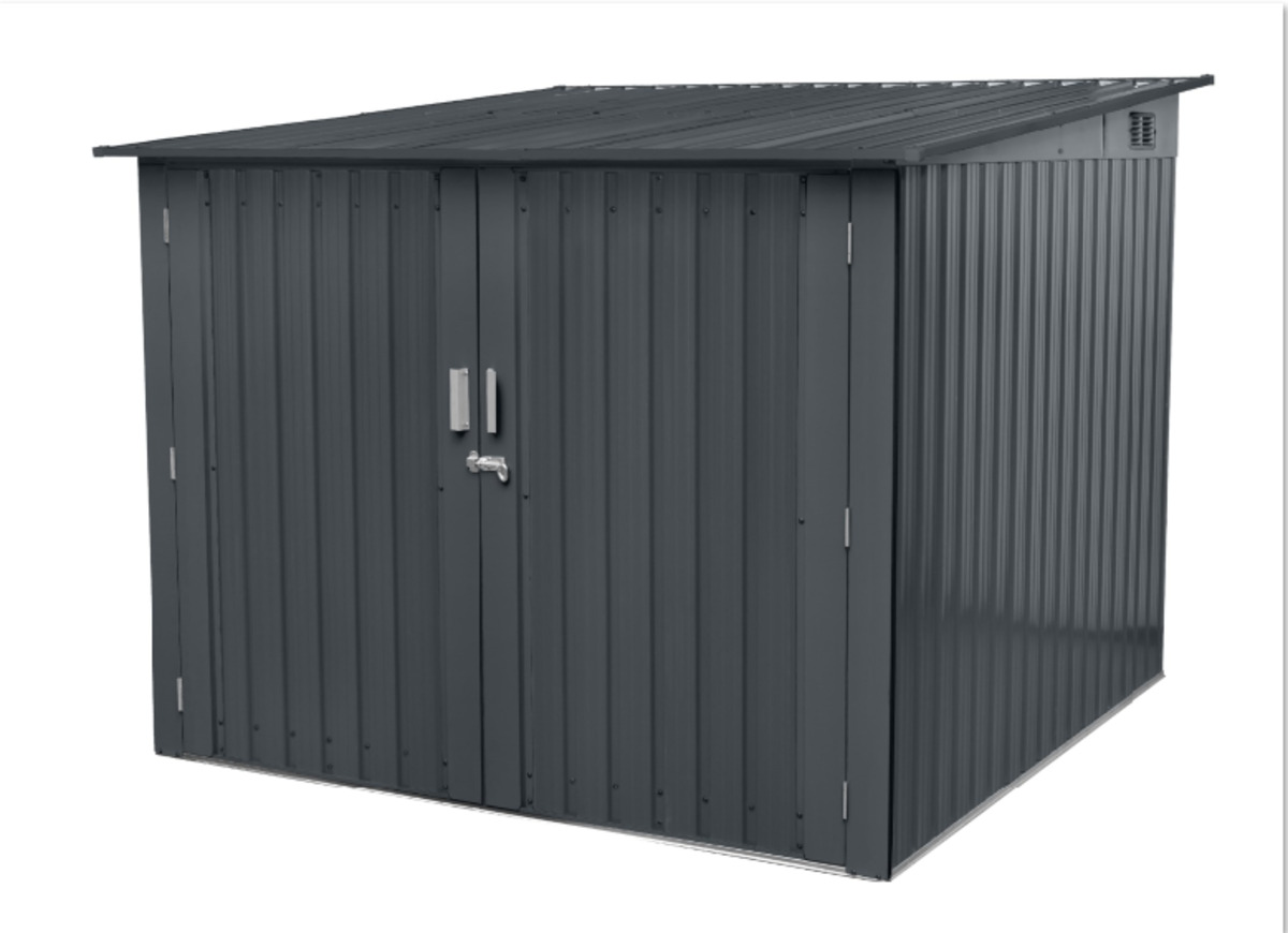 Bild 1 von Green Yard Fahrradgarage-/Fahrradhaus-/Fahrradbox Metall ca. 204x206x163cm