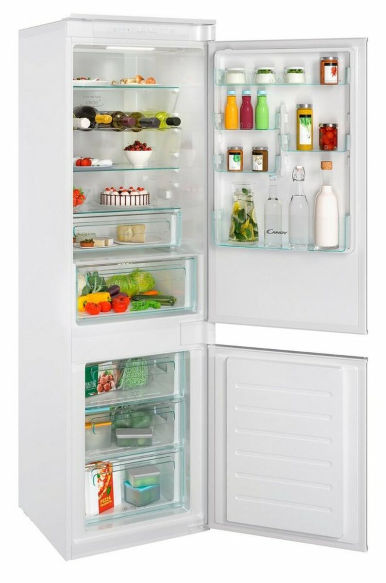 Bild 1 von Candy Einbaukühlgefrierkombination CBT5518EW, 177,2 cm hoch, 54 cm breit