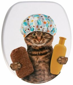 Sanilo WC-Sitz Shower Cat, mit Absenkautomatik