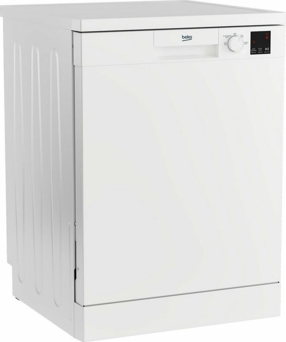 Bild 1 von BEKO Standgeschirrspüler, DFN04321W, 12,9 l, 13 Maßgedecke