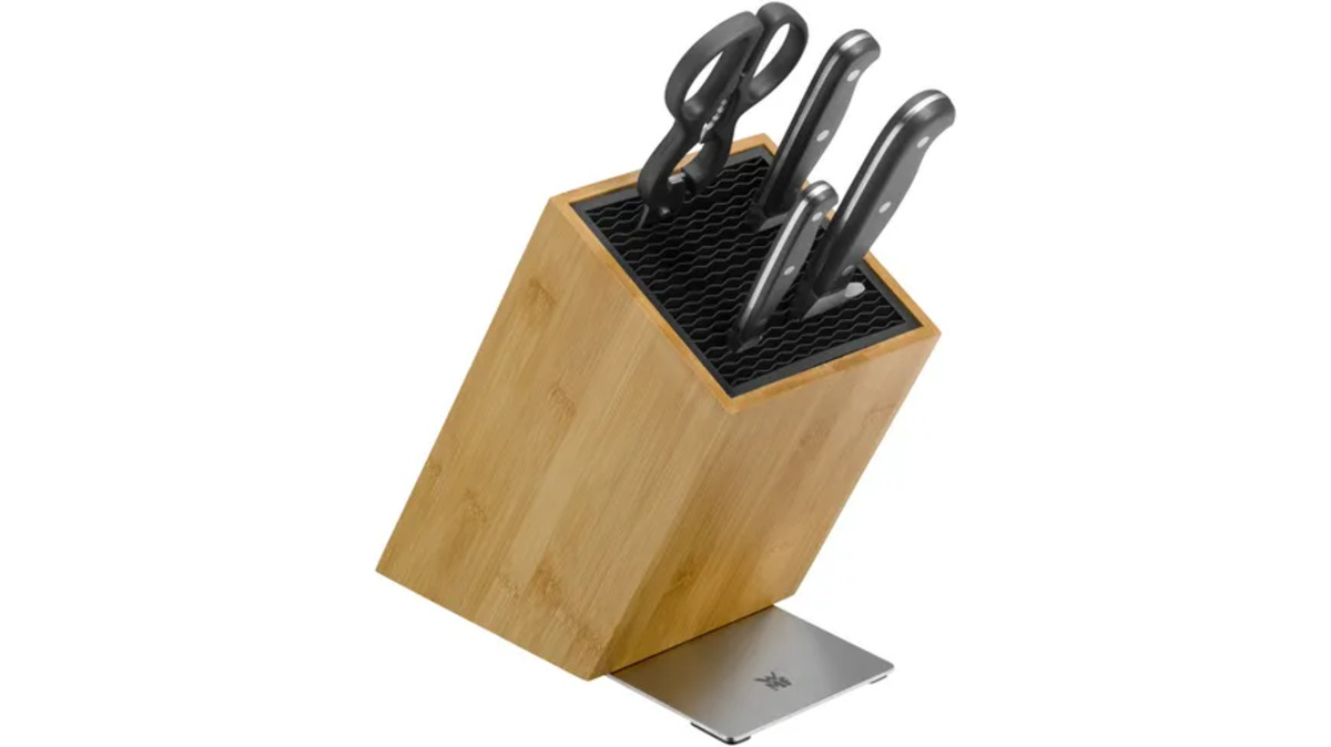 Bild 1 von WMF Messer Set Spitzenklasse Plus mit FlexTec Messerblock 5-tlg.