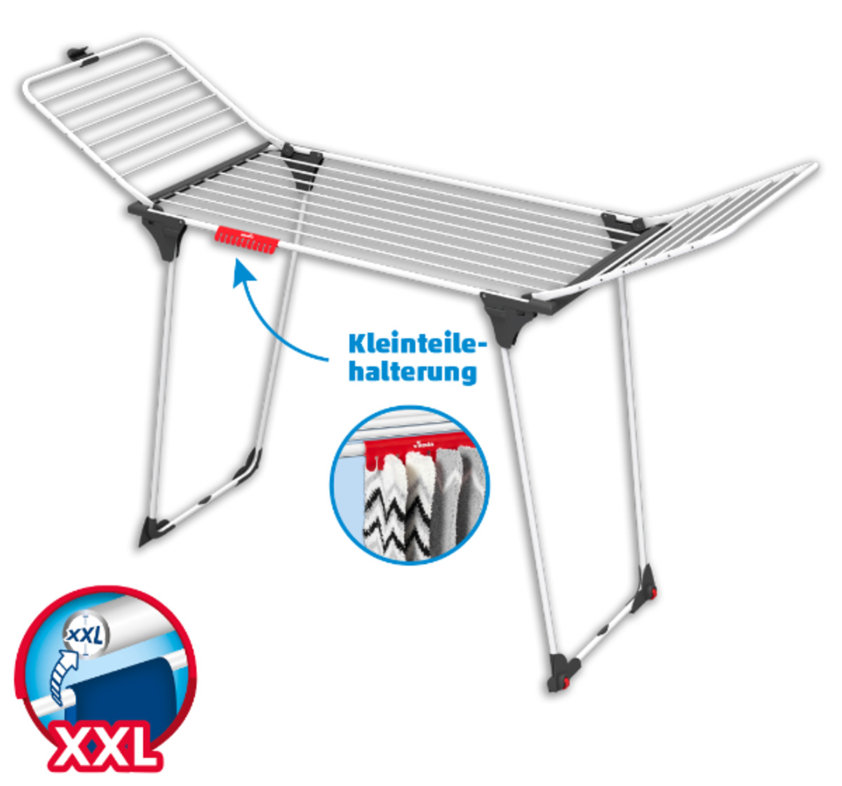 Bild 1 von VILEDA Alu-Wäscheständer KING*