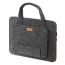 Bild 3 von Packenger Filz-Laptoptasche 15,6 Zoll, Laptophülle, Notebooktasche, Schutzhülle, 43 x 31,5 x 3 cm, g