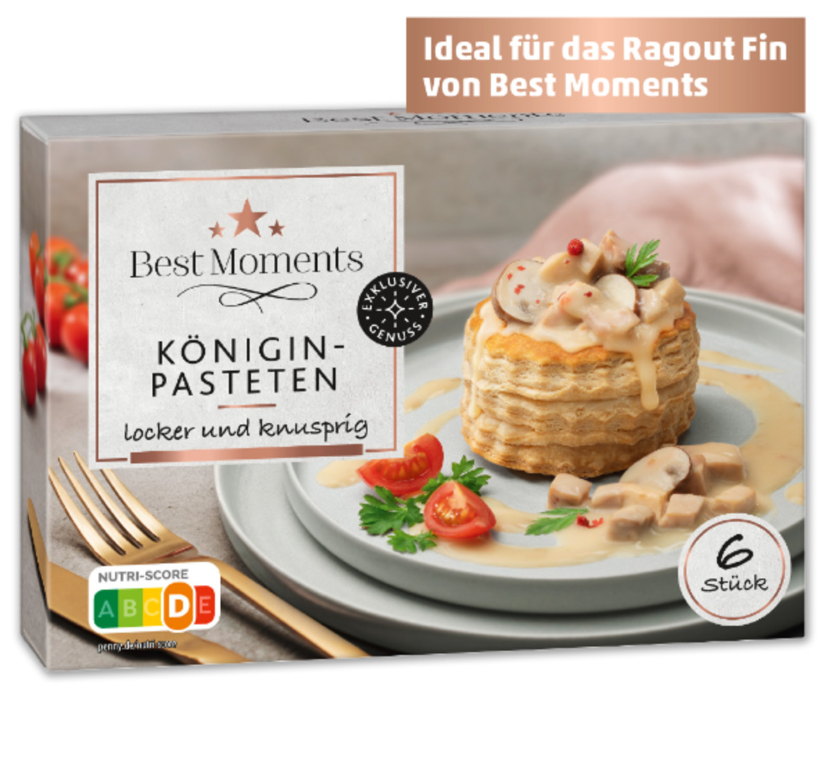 Bild 1 von BEST MOMENTS Königin-Pasteten*