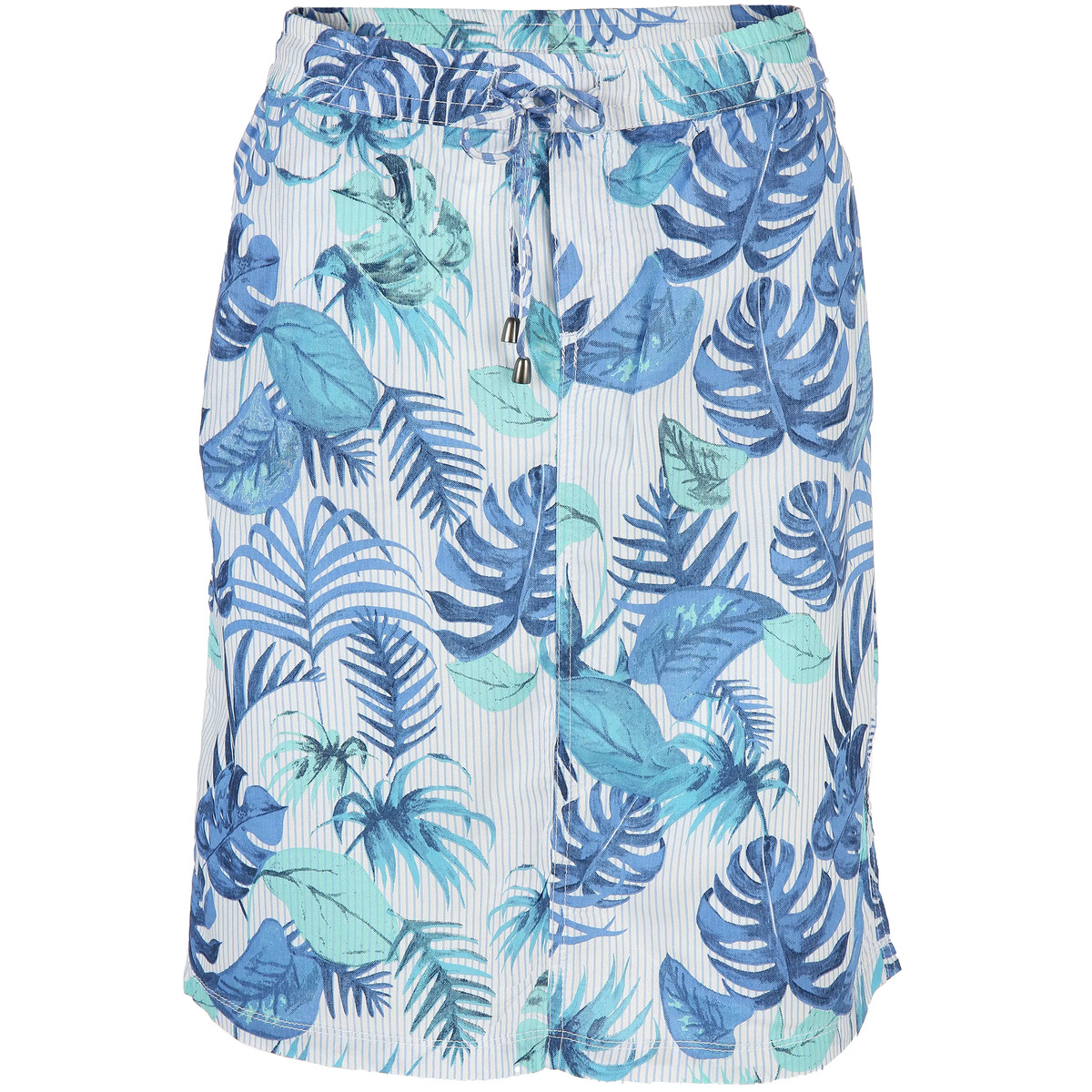 Bild 1 von Damen Rock mit Blätterdruck
                 
                                                        Weiß