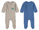 Bild 1 von lupilu® Baby Jungen Schlafoverall aus reiner Bio-Baumwolle