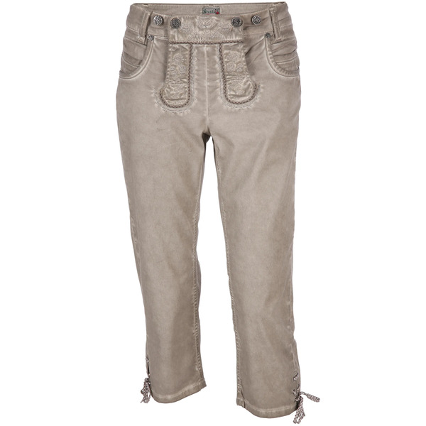 Bild 1 von Damen Trachtenjeans in Oil Washed Optik
                 
                                                        Braun