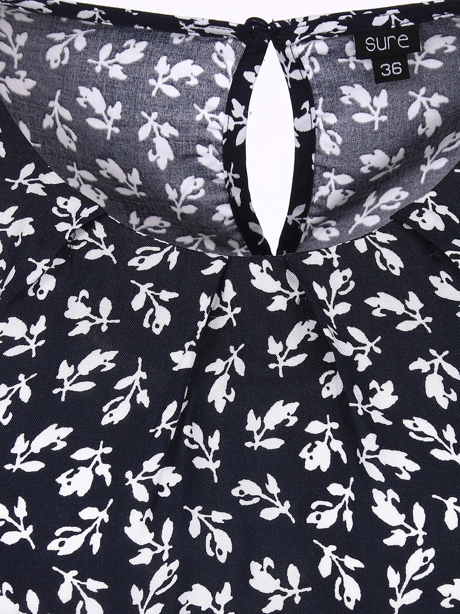 Bild 3 von Damen Kleid mit Alloverprint
                 
                                                        Blau