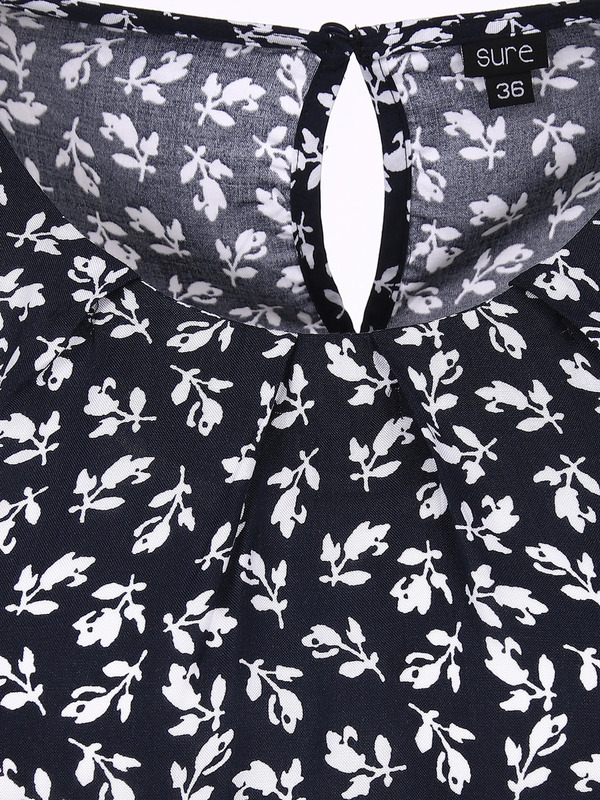 Bild 3 von Damen Kleid mit Alloverprint
                 
                                                        Blau