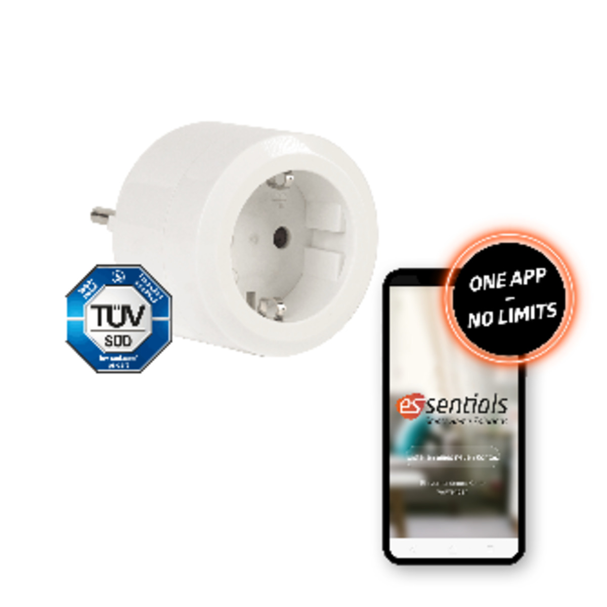 Bild 4 von essentials Smart Home Schaltsteckdose 10 A