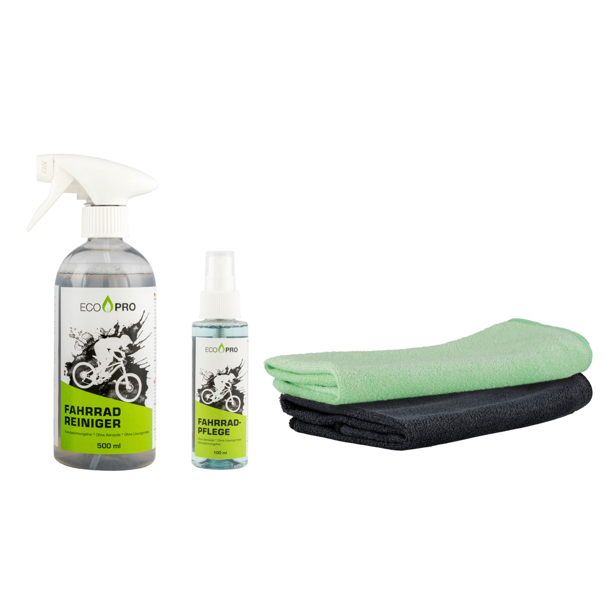Bild 1 von Fahrradreiniger und Pflege Set, 4 tlg.