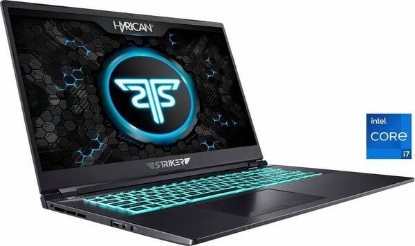 Bild 1 von Hyrican Striker 1655 Gaming-Notebook (39,62 cm/15,6 Zoll, Intel Core i7 11800H, GeForce RTX 3070, 1000 GB SSD, Intel Core i7-11800H, 16 GB RAM, 240 Hz, ohne Betriebssystem)