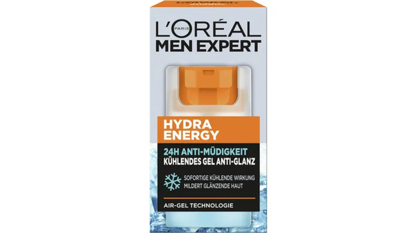 Bild 1 von L'Oréal Men Expert Hydra Energy kühlendes Feuchtigkeitsgel Gesicht