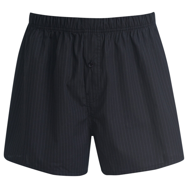 Bild 1 von Herren Boxershorts mit Minimal-Print SCHWARZ / DUNKELGRAU