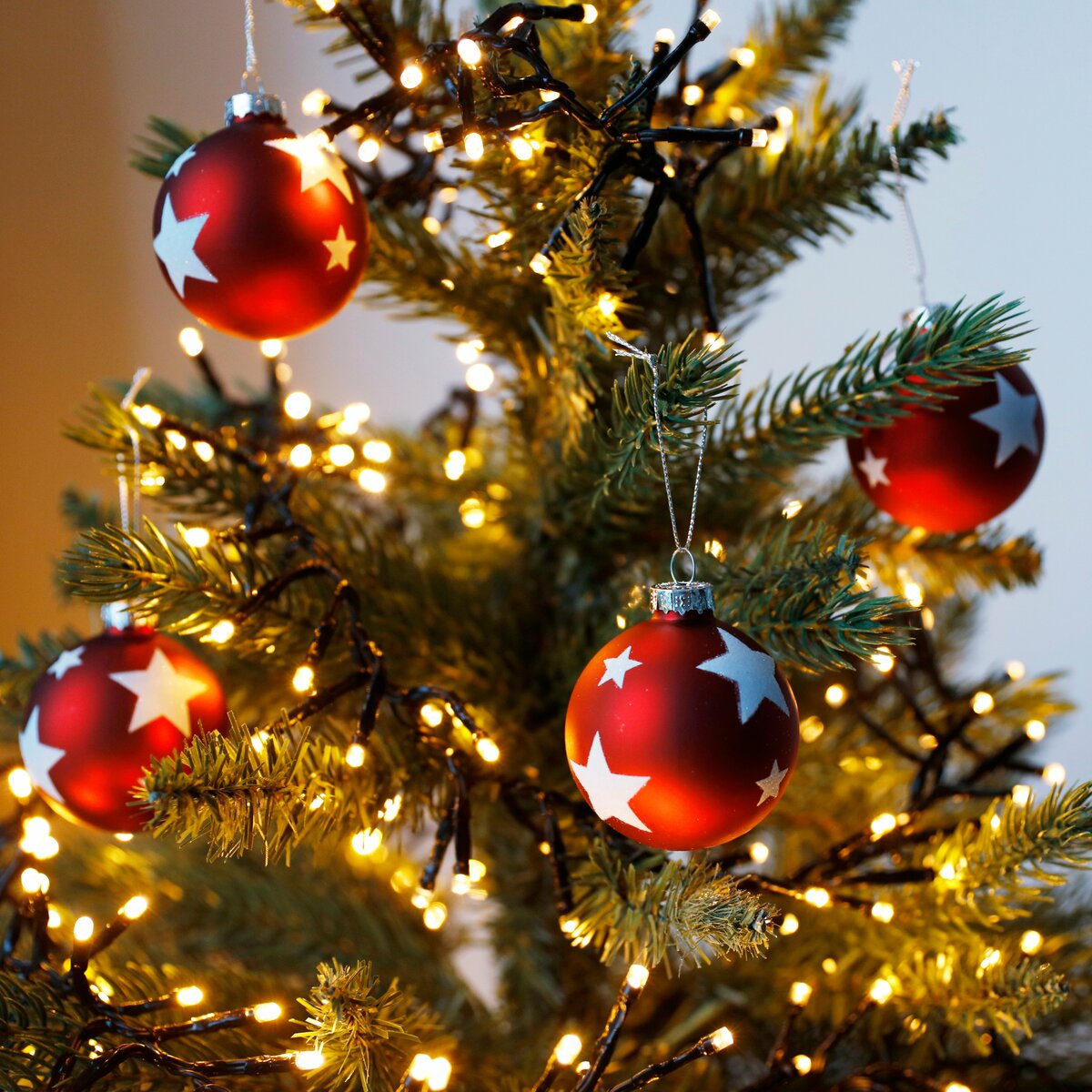 Bild 1 von Glaskugeln 'Star' 4er-Set